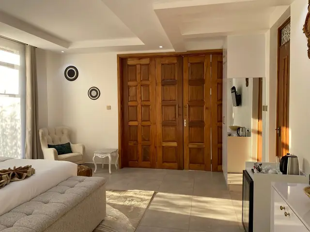 Master Bedroom entrance at OSOTUA Villa 18